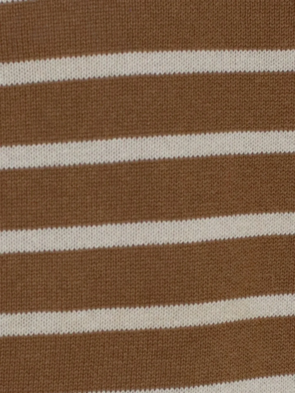 Vintage J Crew Brown Stripped Crew Neck Sweater